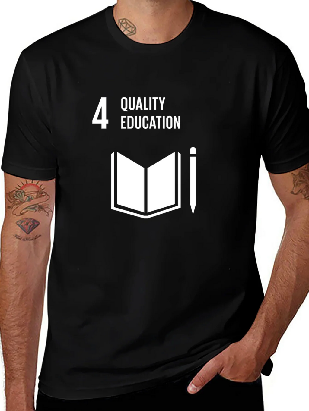 Quality Education T-Shirt - SDG 4 Goal product image 1