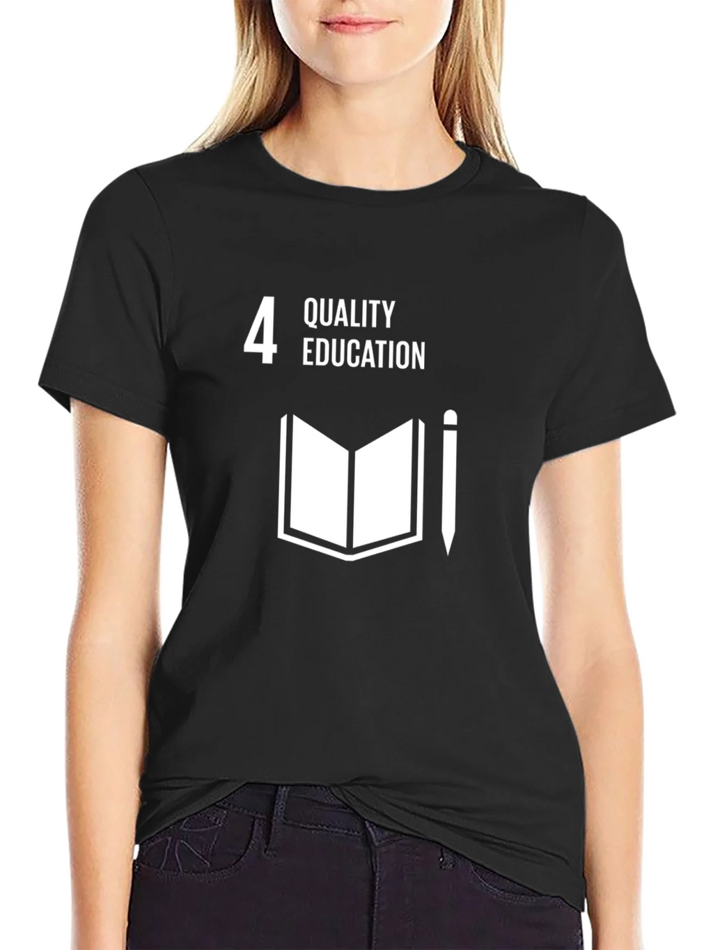 Quality Education T-Shirt - SDG 4 Goal product image 2