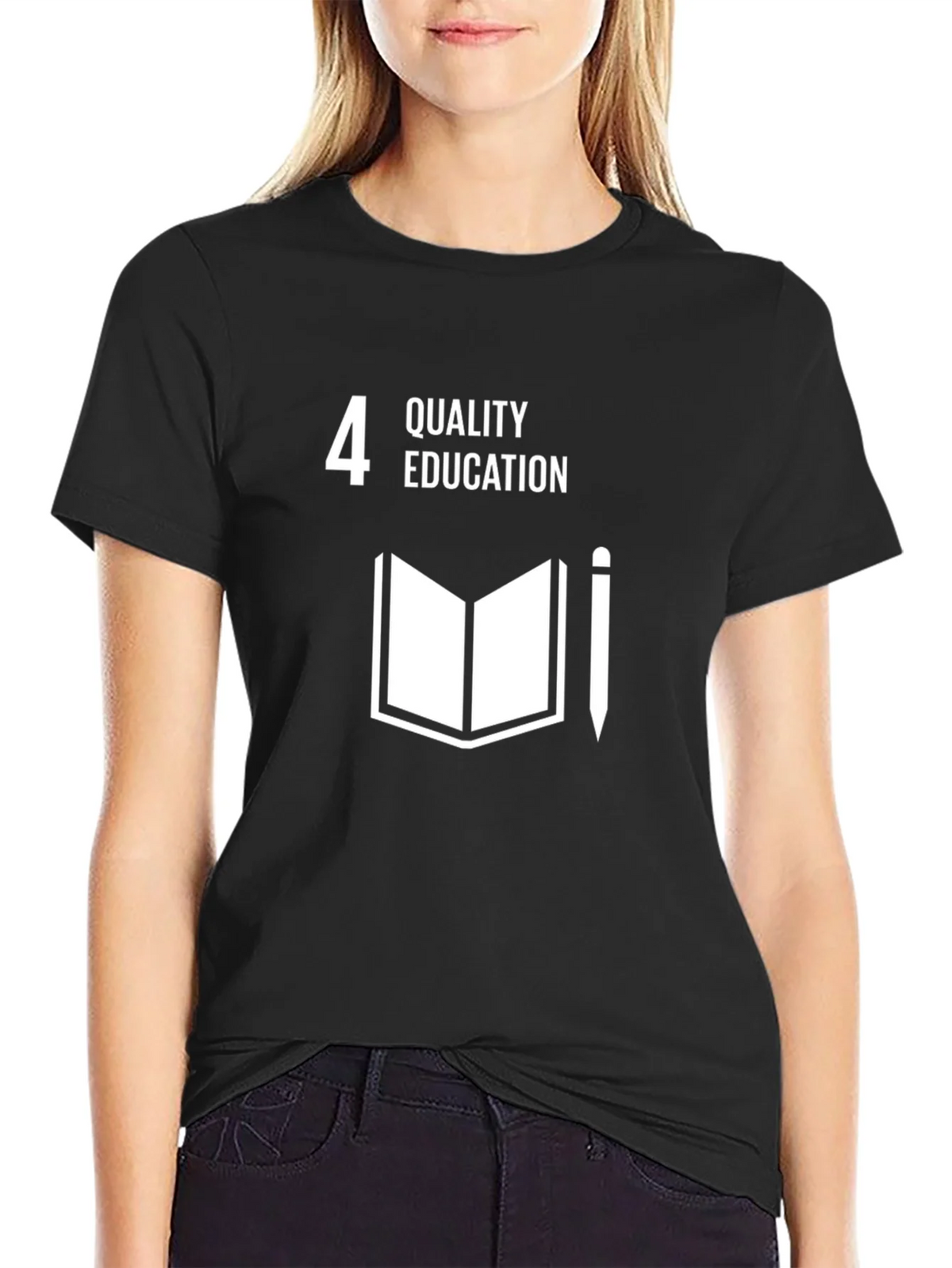 Quality Education T-Shirt - SDG 4 Goal product image 2