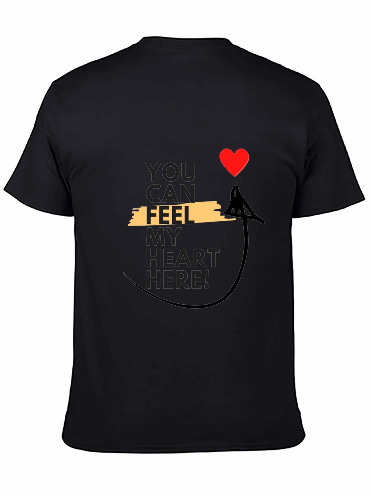 Feel My Heart T-Shirt - Unique Valentines Gift product image 4