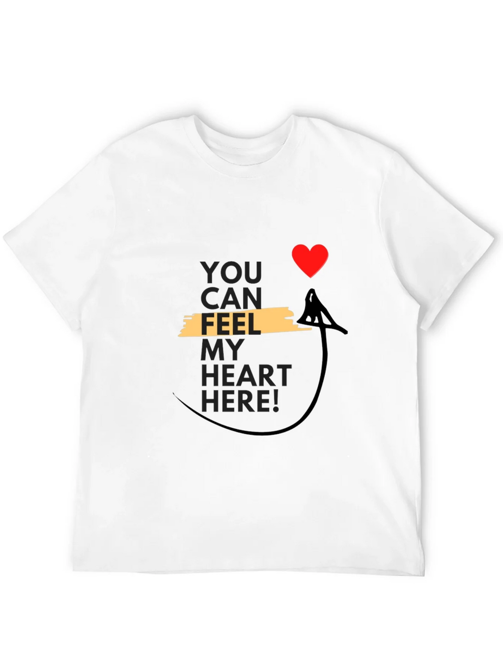 Feel My Heart T-Shirt - Unique Valentines Gift product image 11