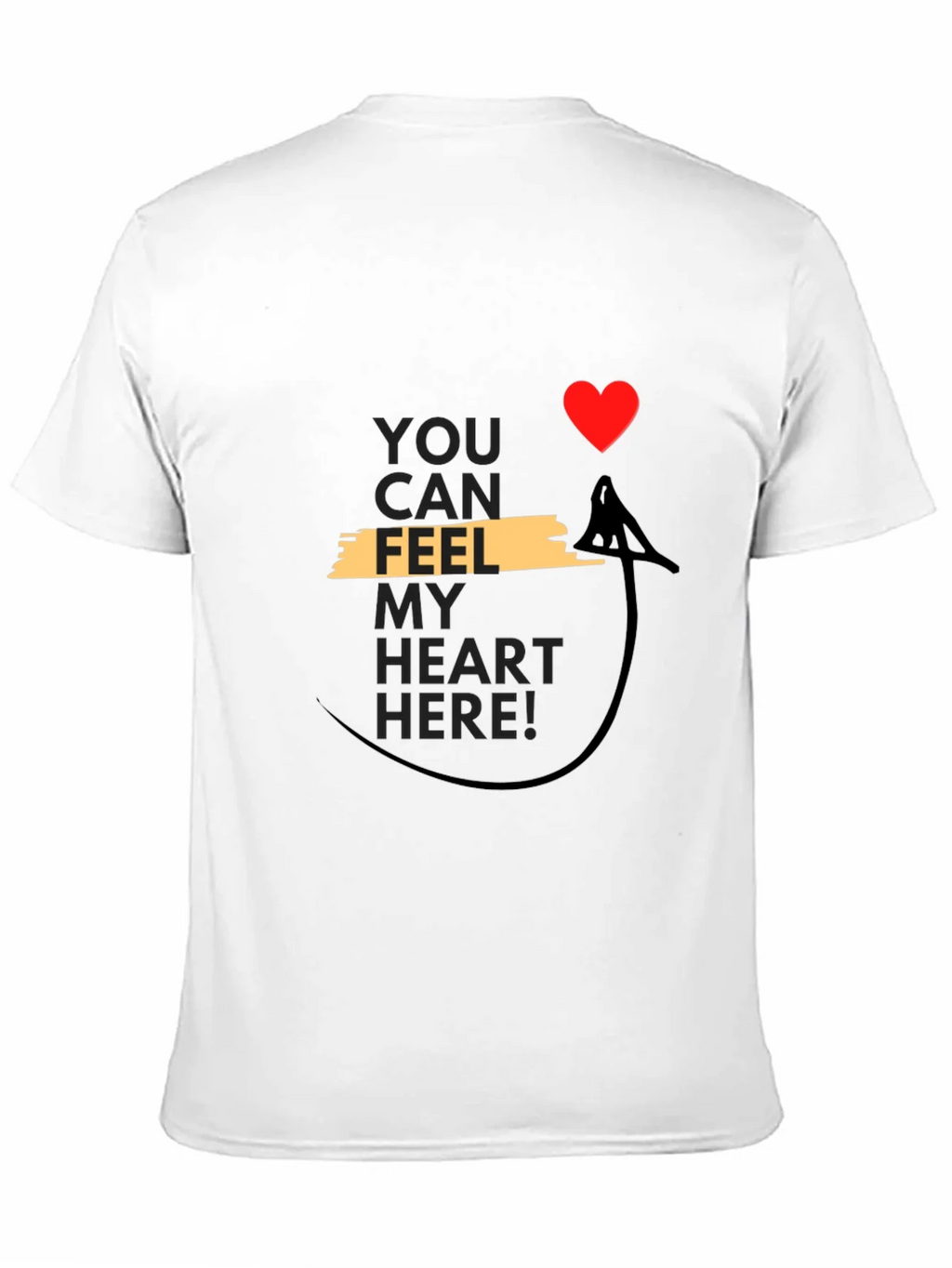 Feel My Heart T-Shirt - Unique Valentines Gift product image 10