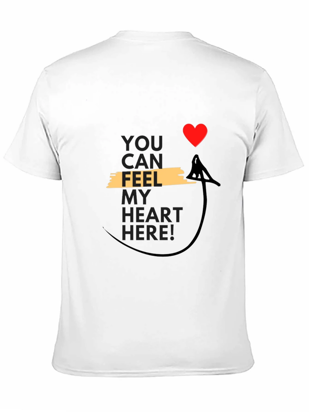 Feel My Heart T-Shirt - Unique Valentines Gift product image 10