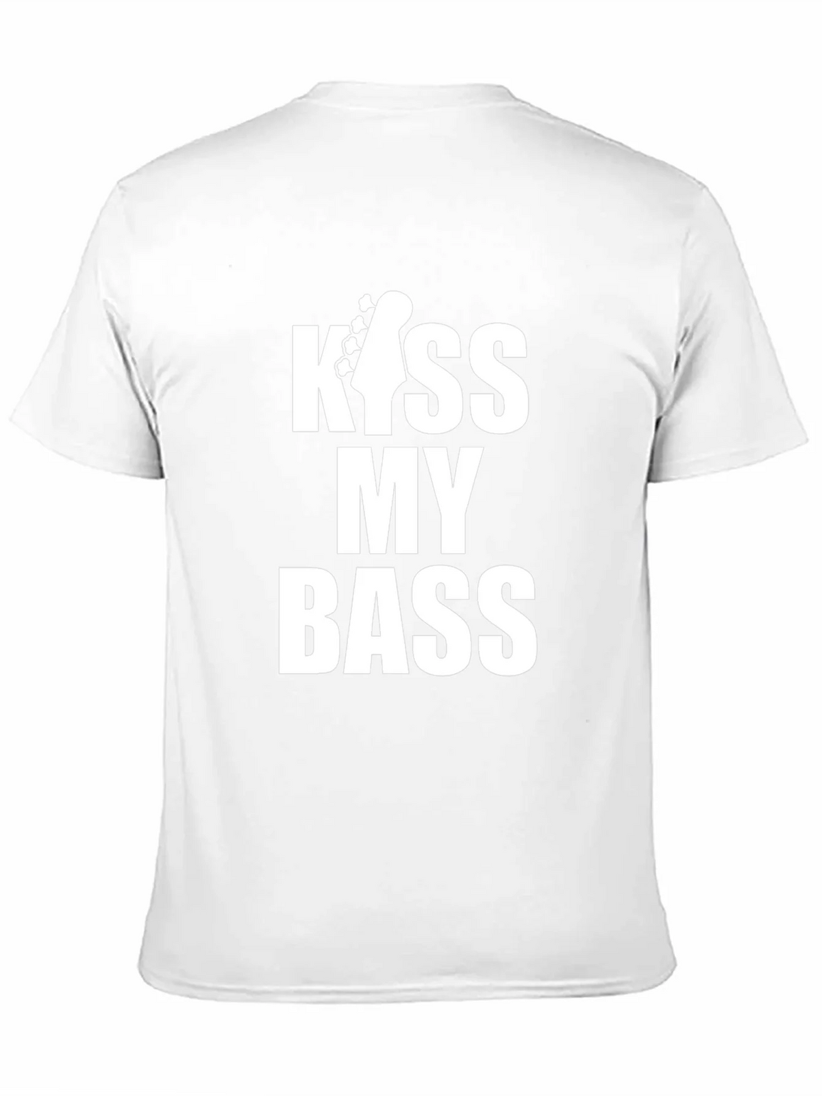 Kiss My Bass Guitar Black T-Shirt product image 10