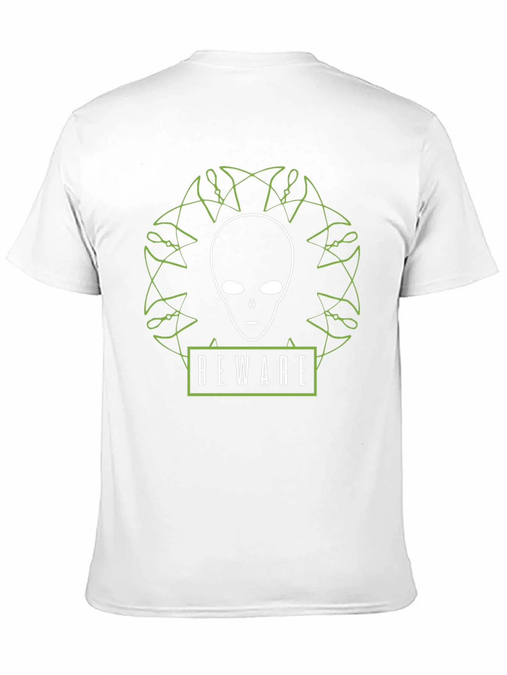 Beware Alien Graphic T-Shirt - Black product image 9