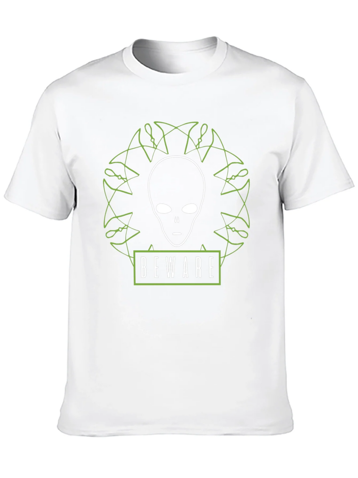 Beware Alien Graphic T-Shirt - Black product image 8