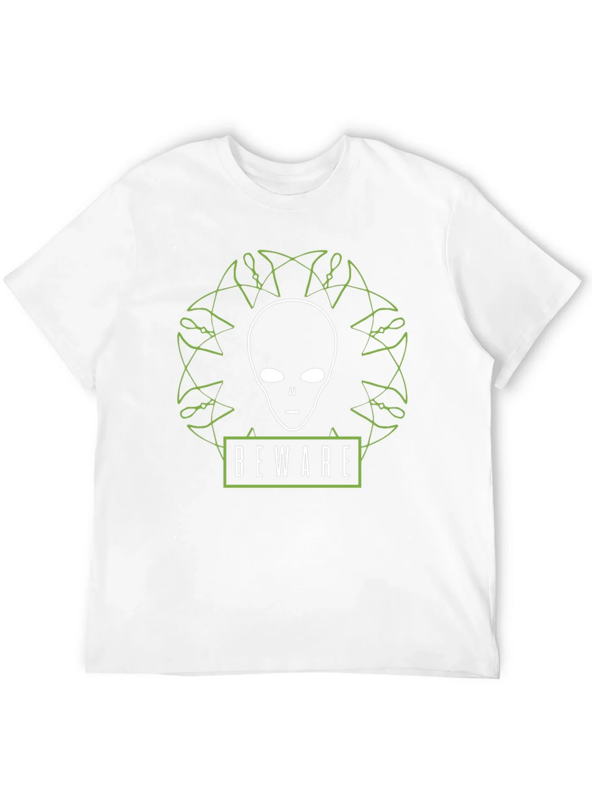 Beware Alien Graphic T-Shirt - Black product image 10