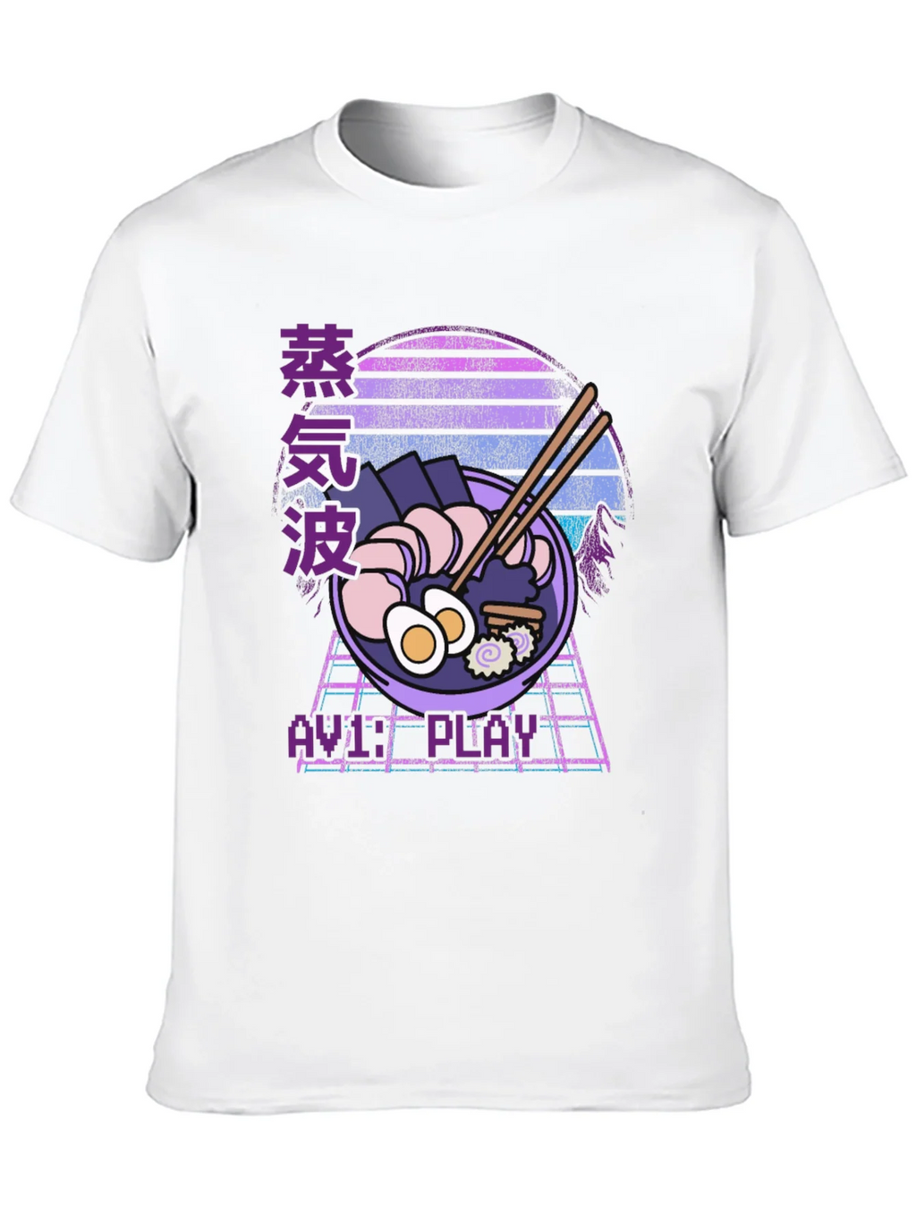 Retro Ramen Graphic T-Shirt product image 8