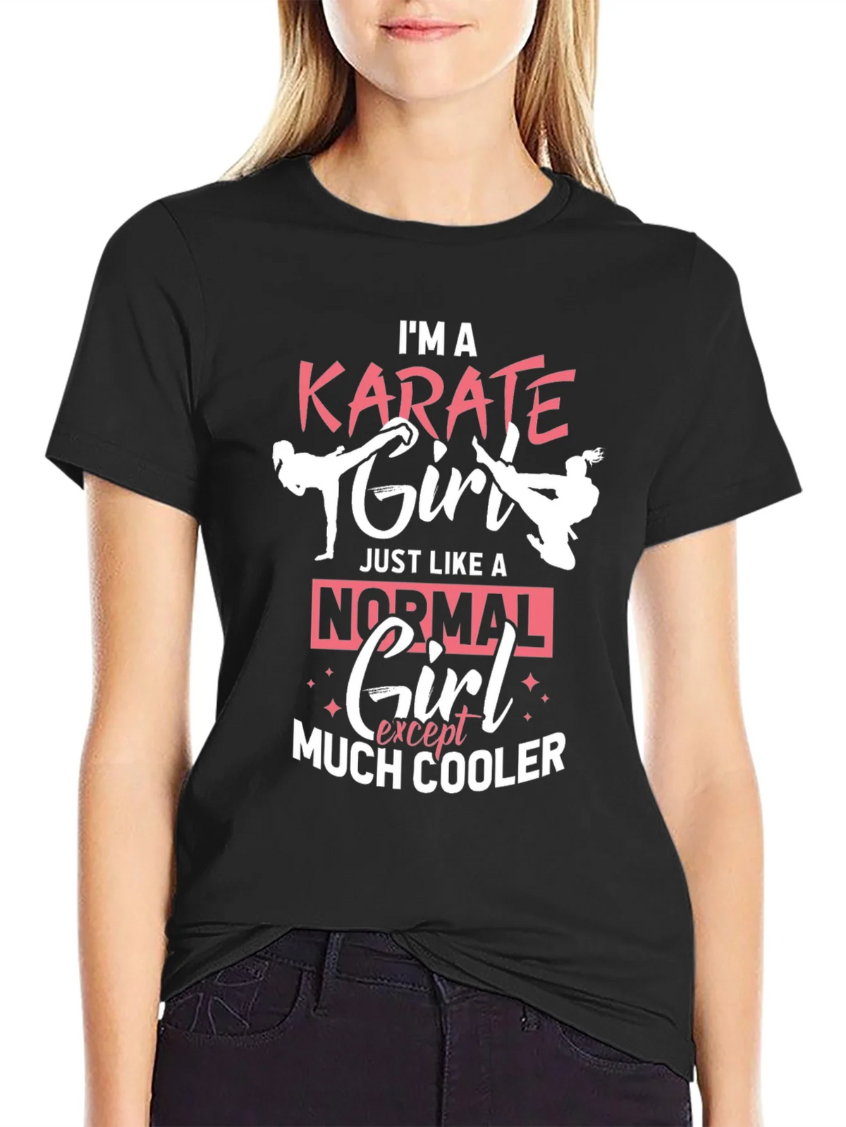 Karate Girl T-Shirt - Martial Arts Funny Tee product image 2