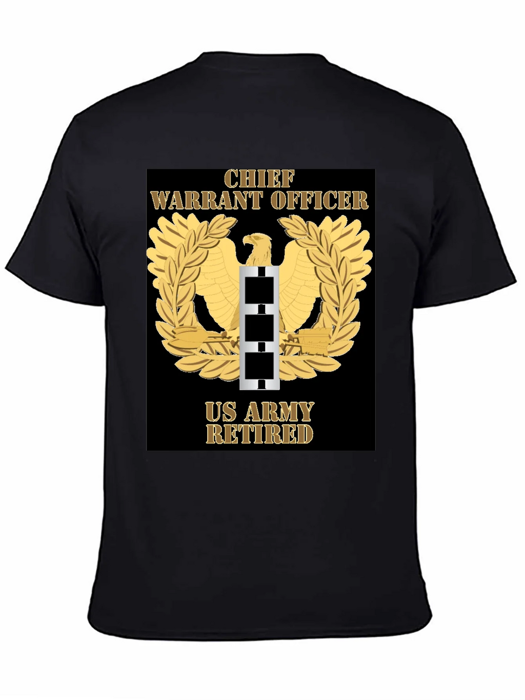 US Army Retired Chief Warrant Officer T-Shirt product image 3
