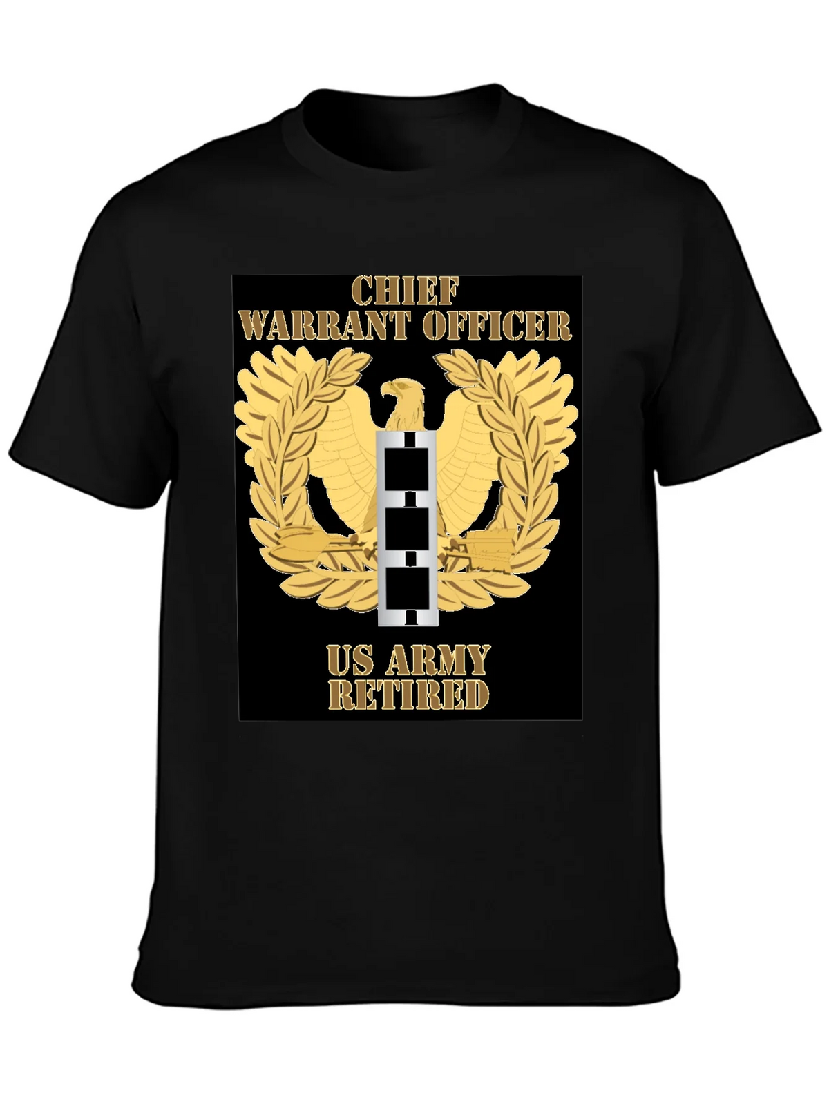 US Army Retired Chief Warrant Officer T-Shirt product image 2