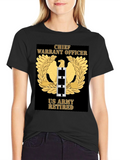 US Army Retired Chief Warrant Officer T-Shirt product image 1
