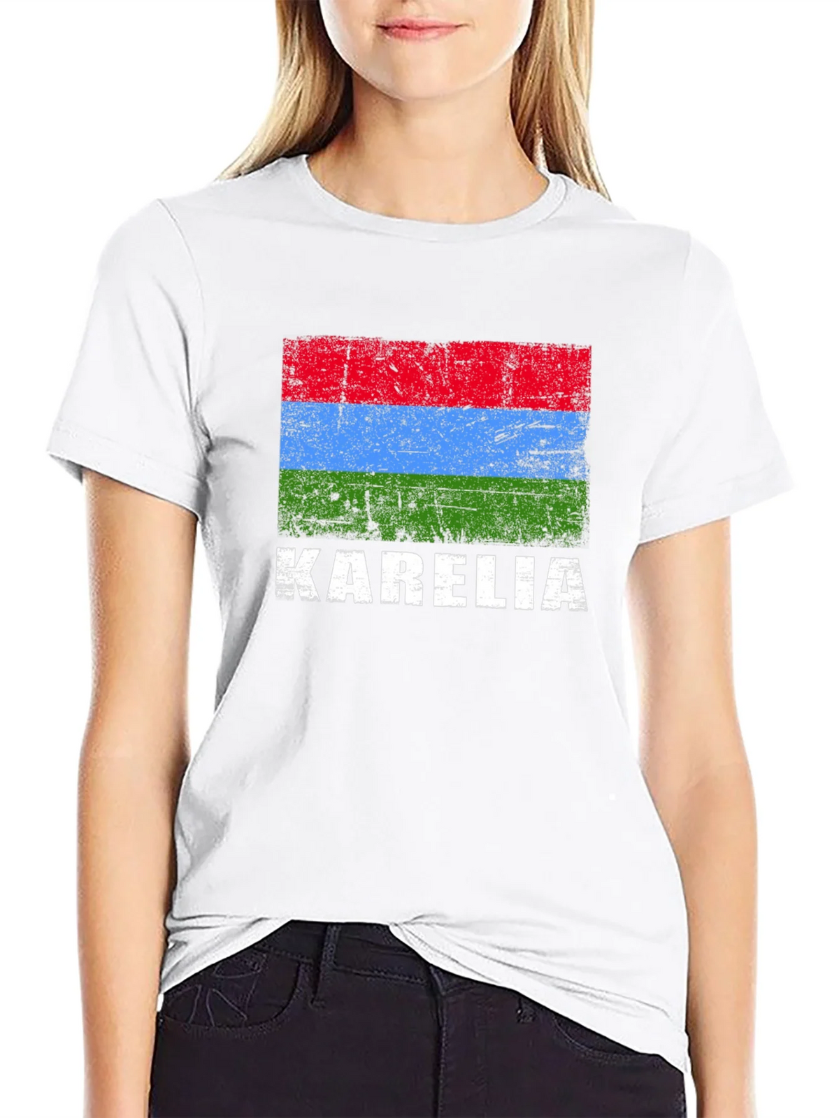 Karelia Flag Graphic T-Shirt product image 8