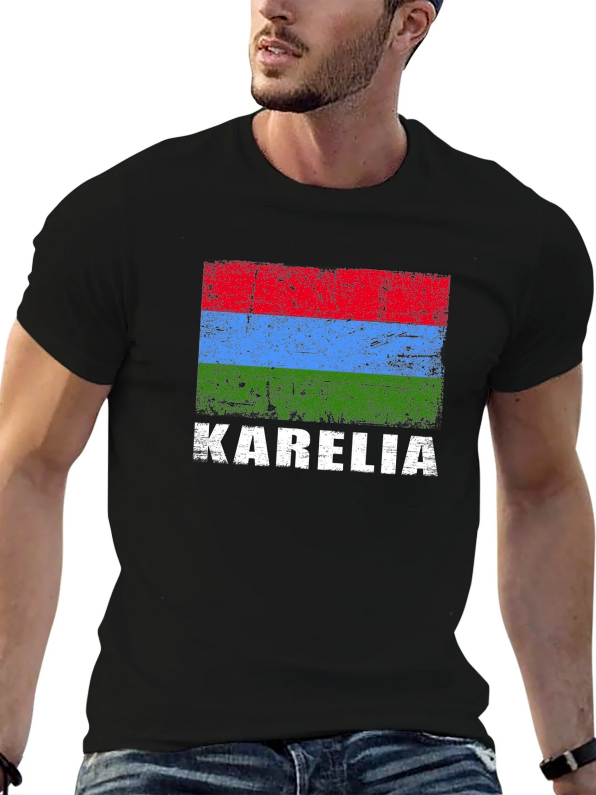 Karelia Flag Graphic T-Shirt product image 6