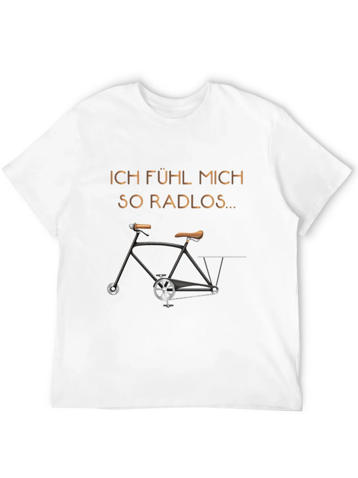 Ich Fuhl Mich So Radlos T-Shirt - Bicycle Humor Tee product image 11