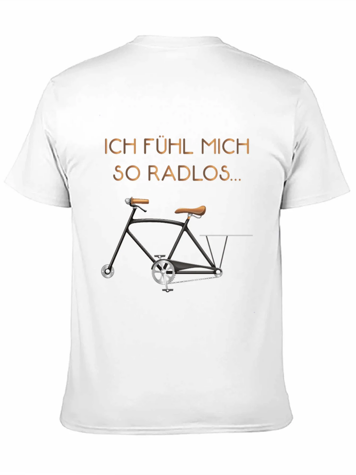 Ich Fuhl Mich So Radlos T-Shirt - Bicycle Humor Tee product image 10