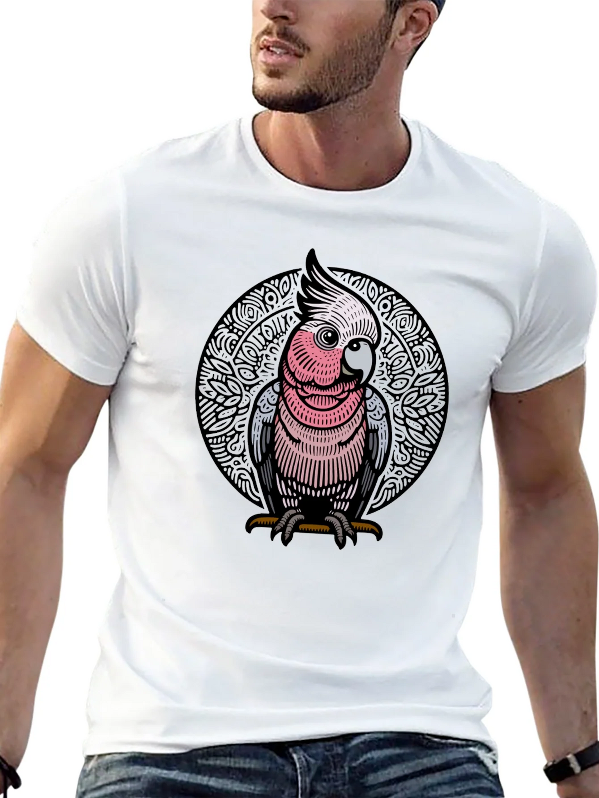 Pink Cockatoo Graphic Tee product image 9
