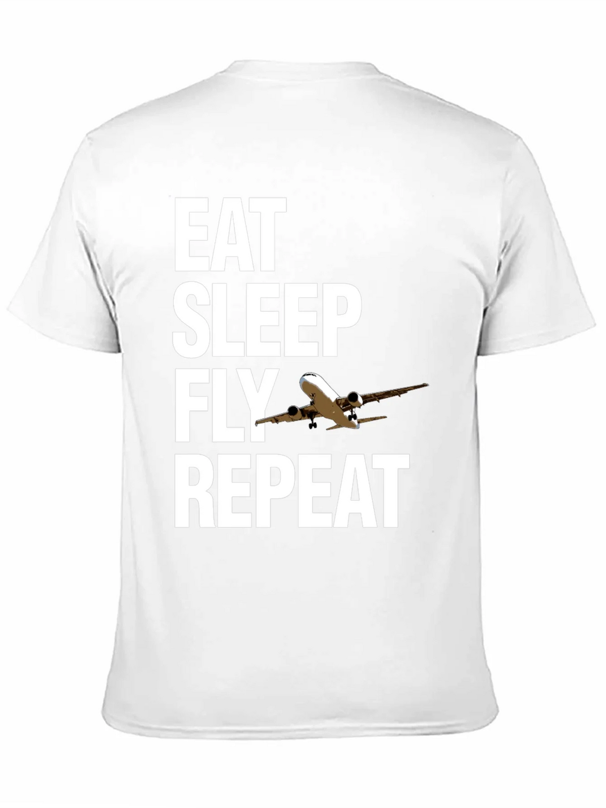 Eat Sleep Fly Repeat Aviation T-Shirt product image 10