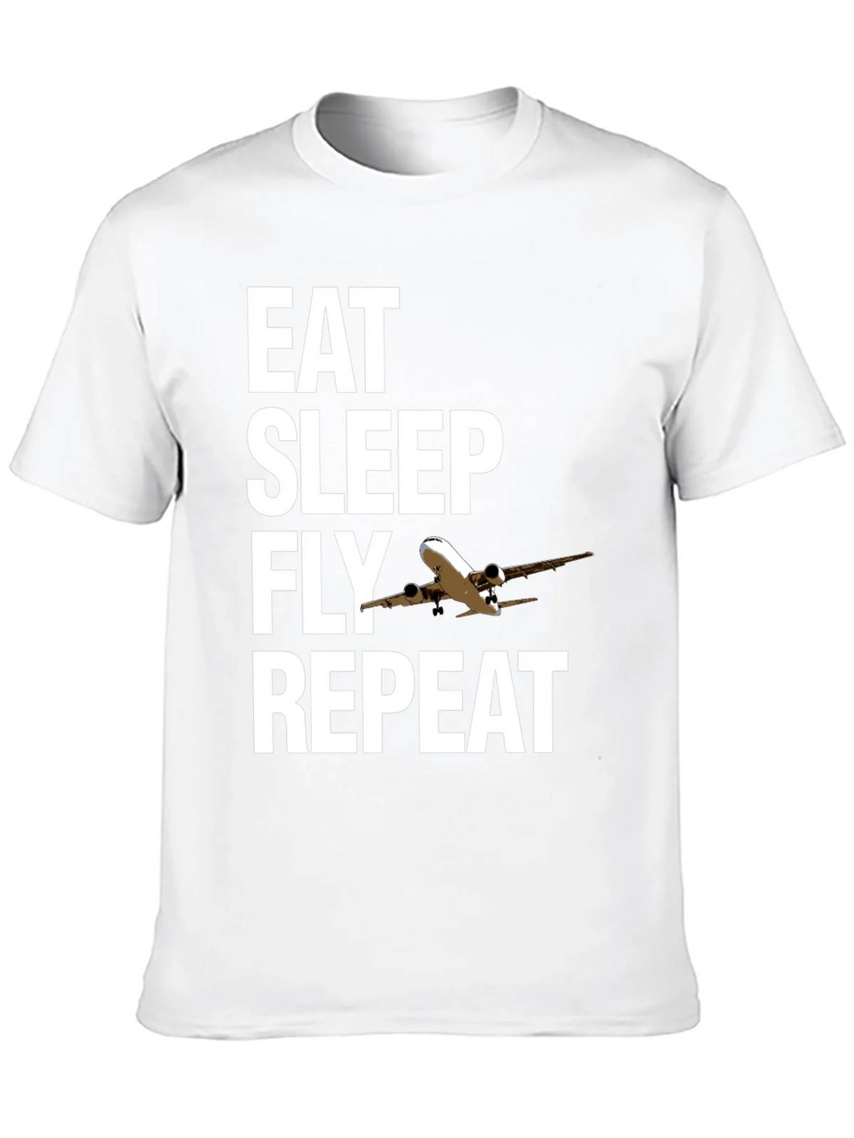 Eat Sleep Fly Repeat Aviation T-Shirt product image 9