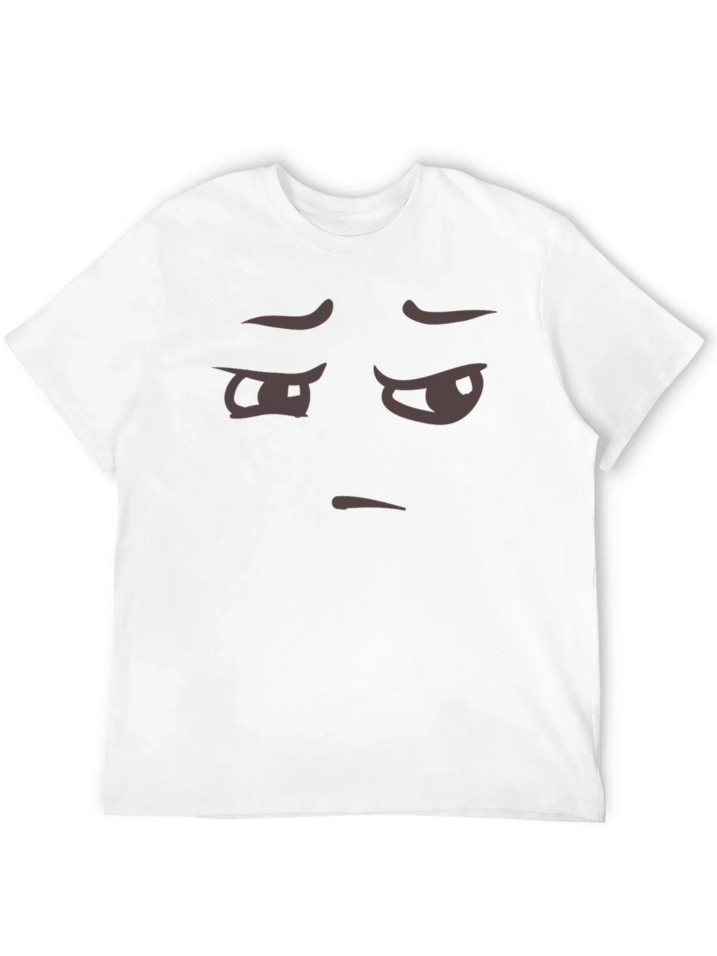 Skeptical Emoji Black T-Shirt product image 11