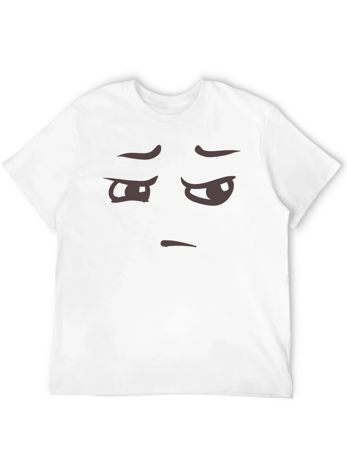 Skeptical Emoji Black T-Shirt product image 11