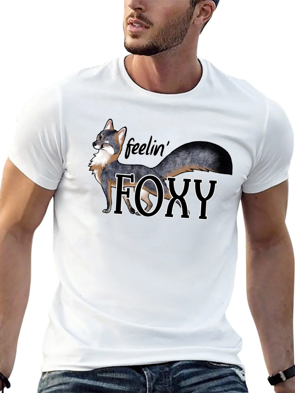 Feelin Foxy Graphic T-Shirt - Black product image 12