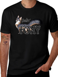 Feelin Foxy Graphic T-Shirt - Black product image 1