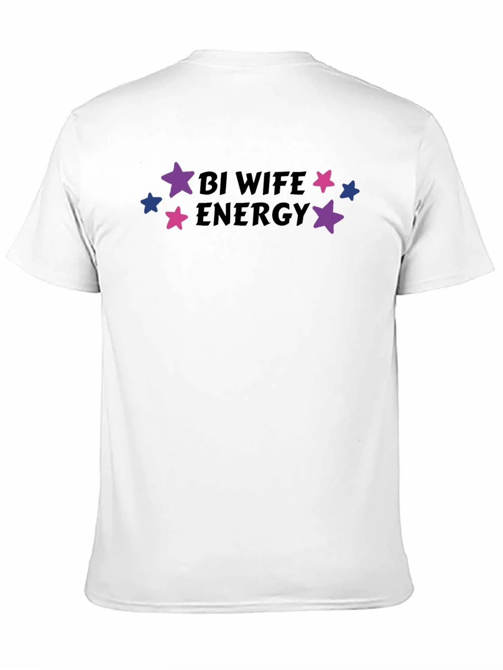 Bi Wife Energy T-Shirt - Pride product image 10
