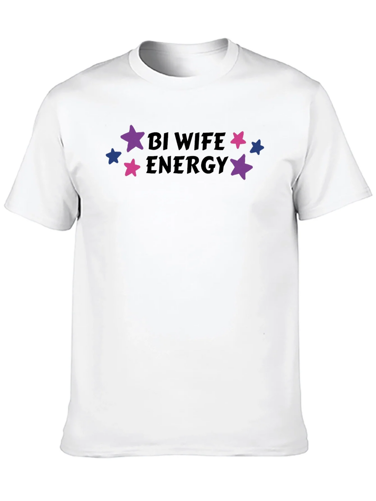 Bi Wife Energy T-Shirt - Pride product image 9