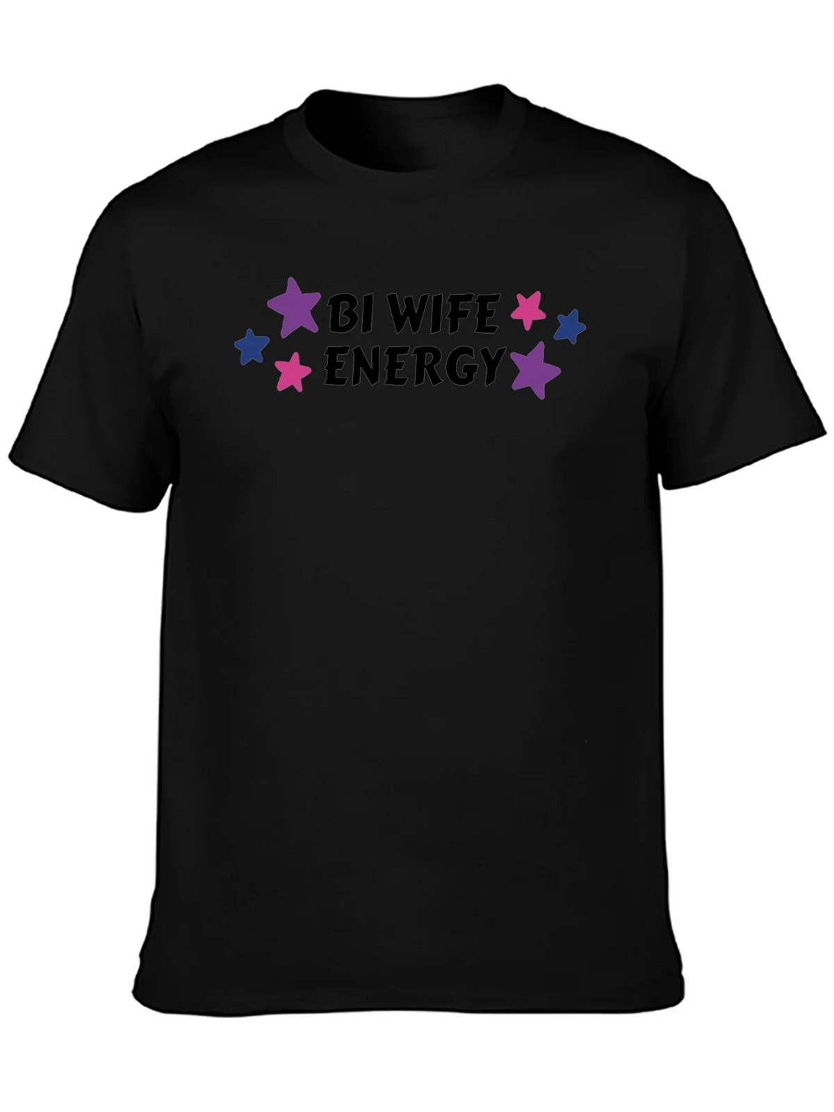 Bi Wife Energy T-Shirt - Pride product image 3