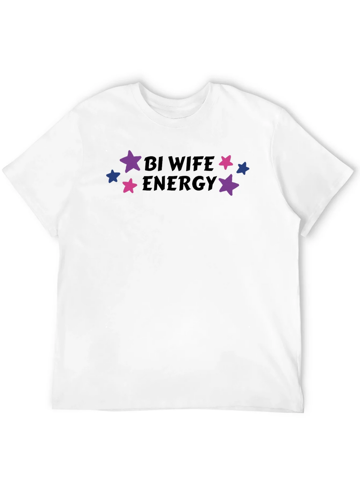 Bi Wife Energy T-Shirt - Pride product image 11