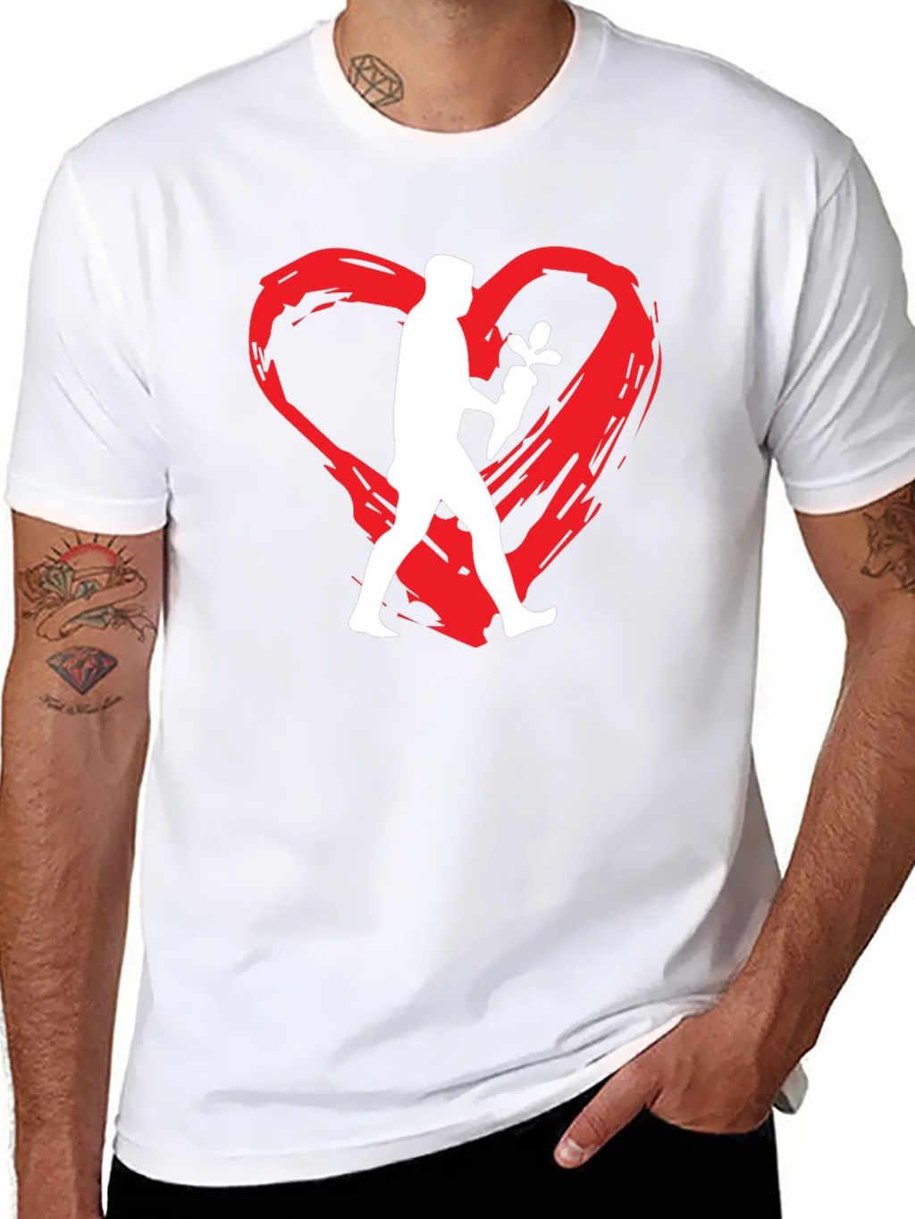Vegan Love Graphic Tee - Black product image 7
