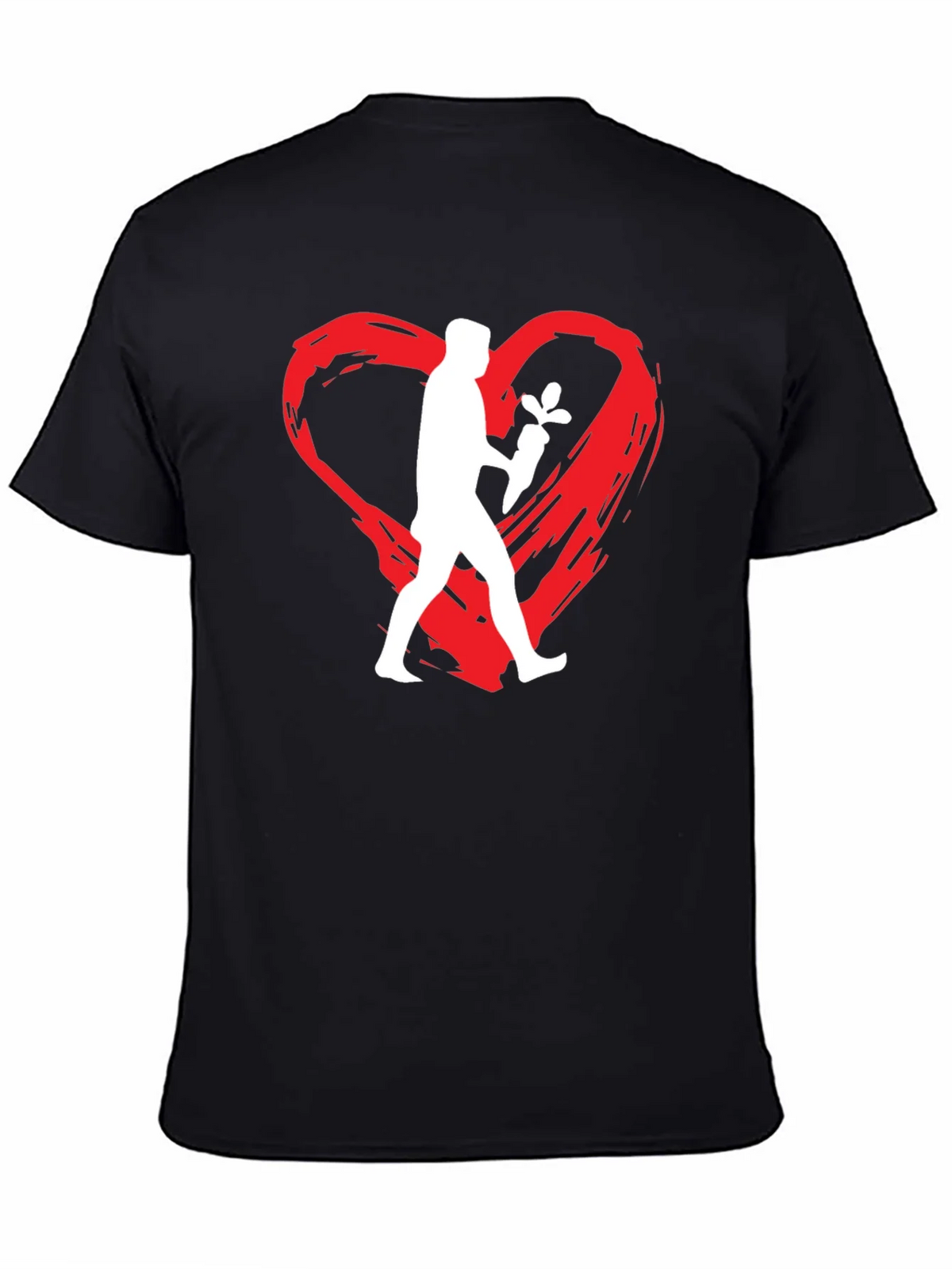 Vegan Love Graphic Tee - Black product image 4