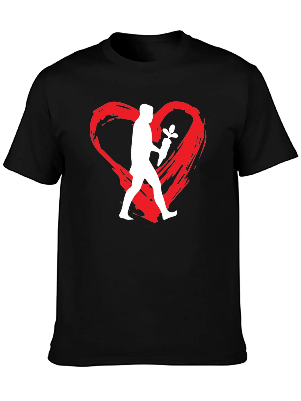 Vegan Love Graphic Tee - Black product image 3