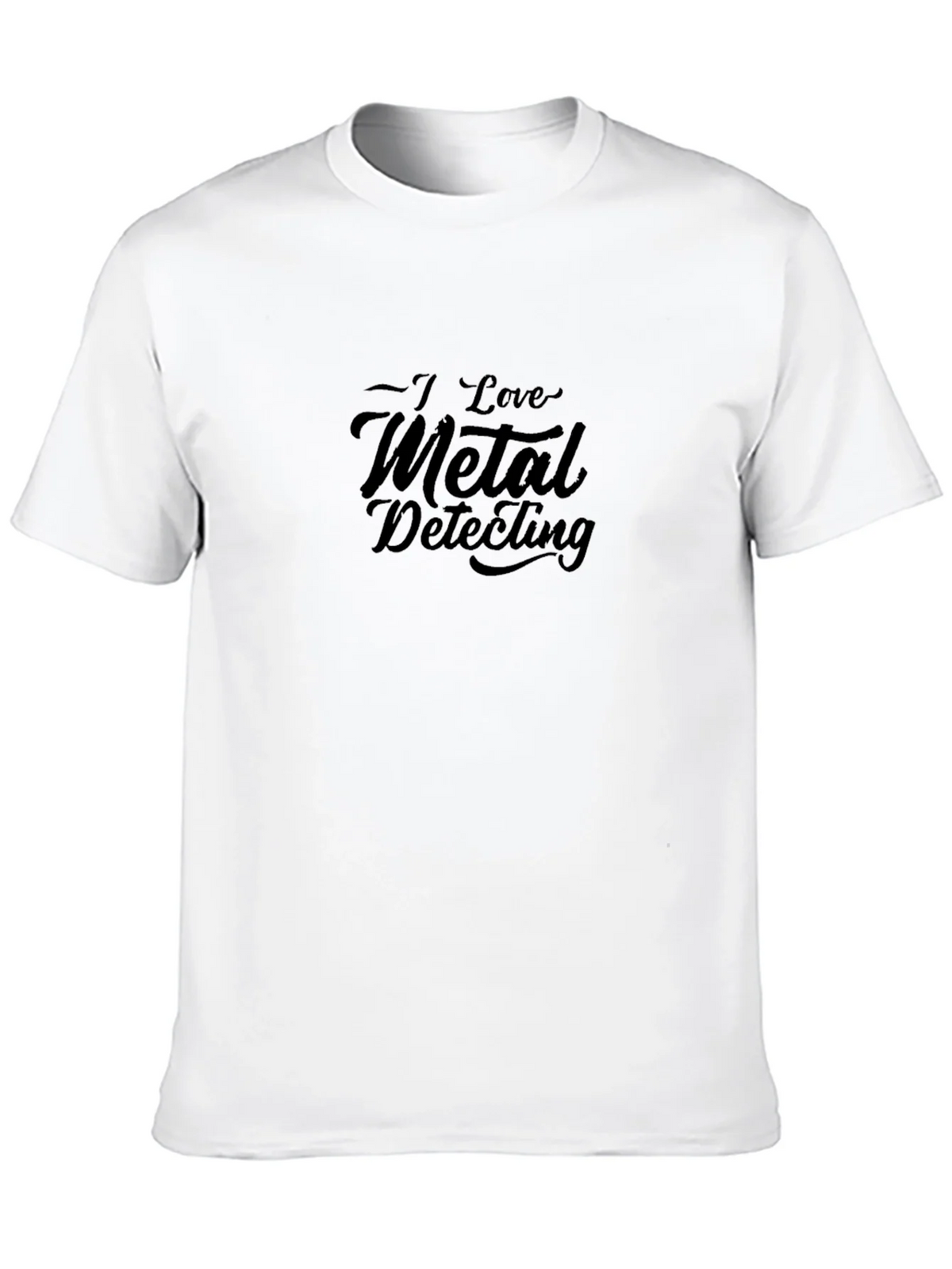 I Love Metal Detecting Black T-Shirt product image 9