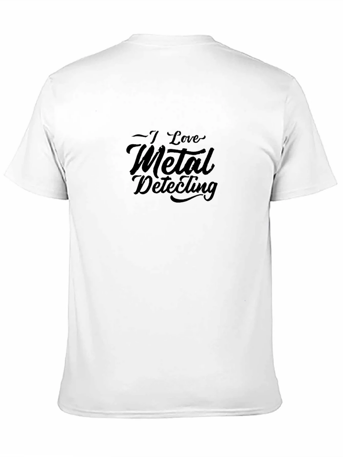 I Love Metal Detecting Black T-Shirt product image 10