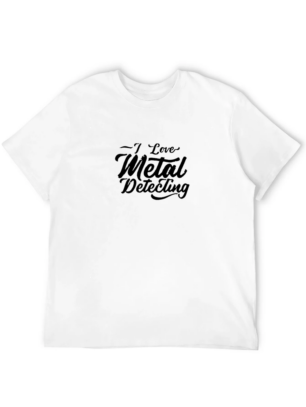 I Love Metal Detecting Black T-Shirt product image 11