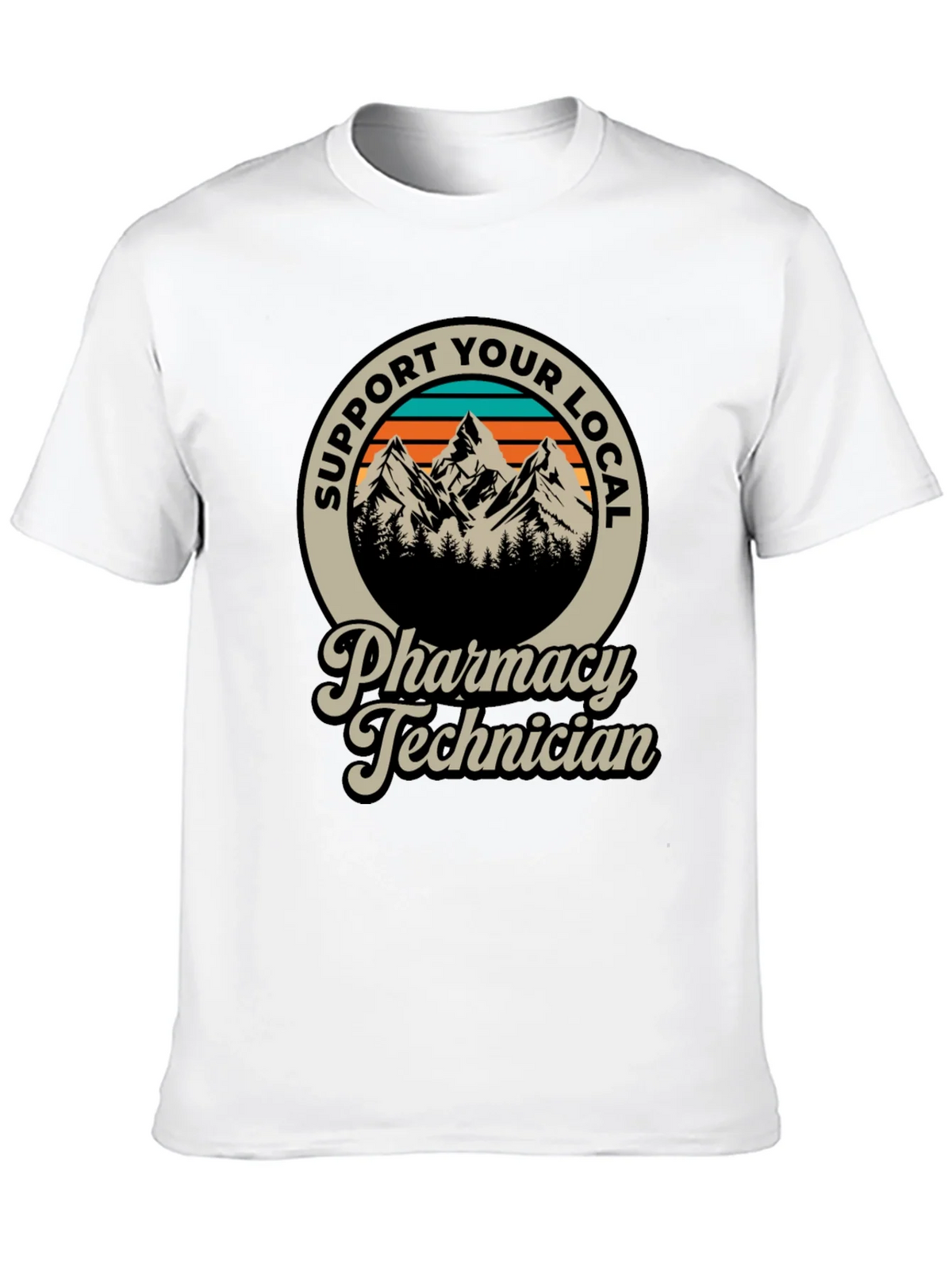 Support Your Local Pharmacy Technician T-Shirt product image 9