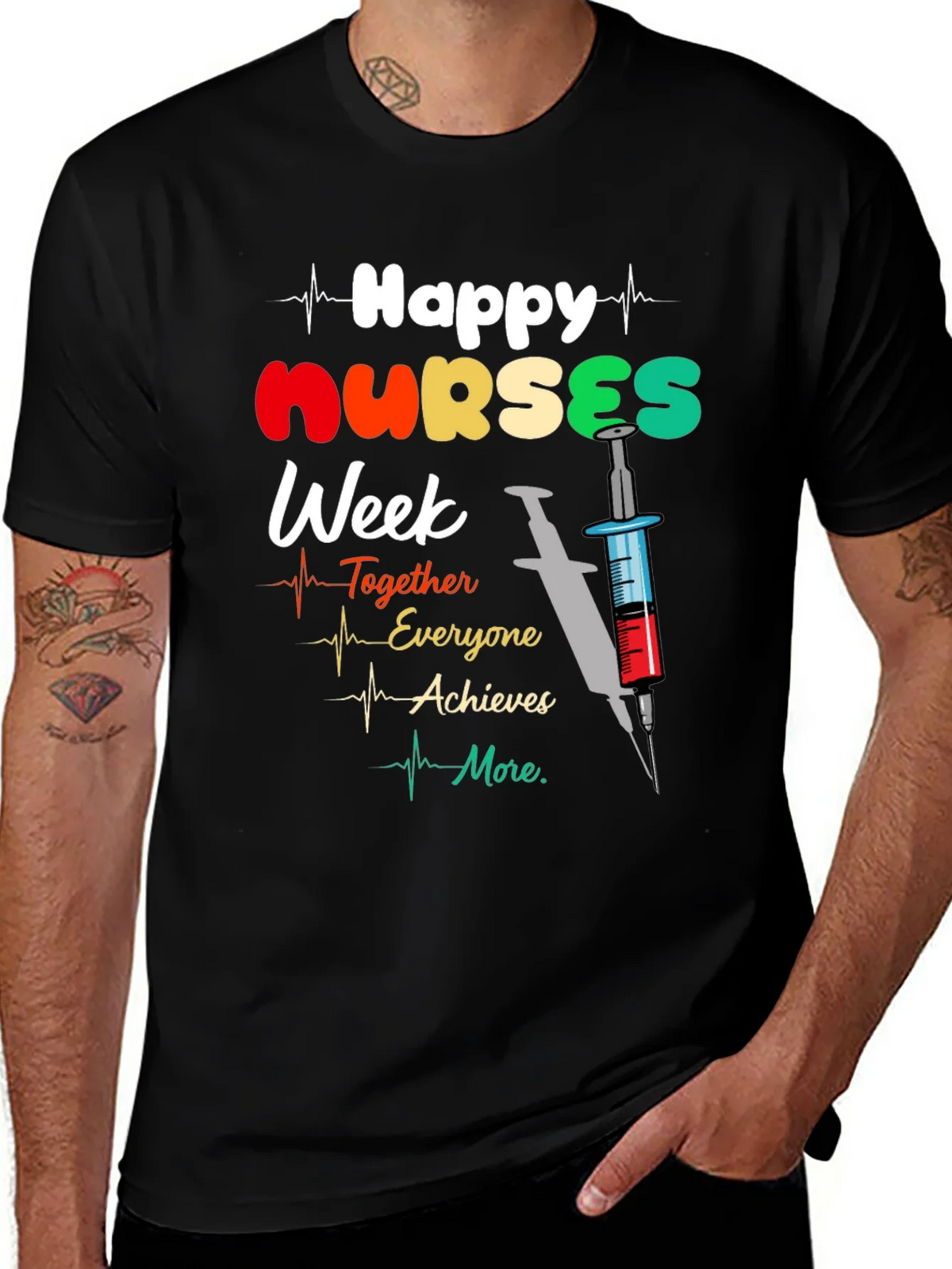 Happy Nurses Week Graphic T-Shirt product image 1