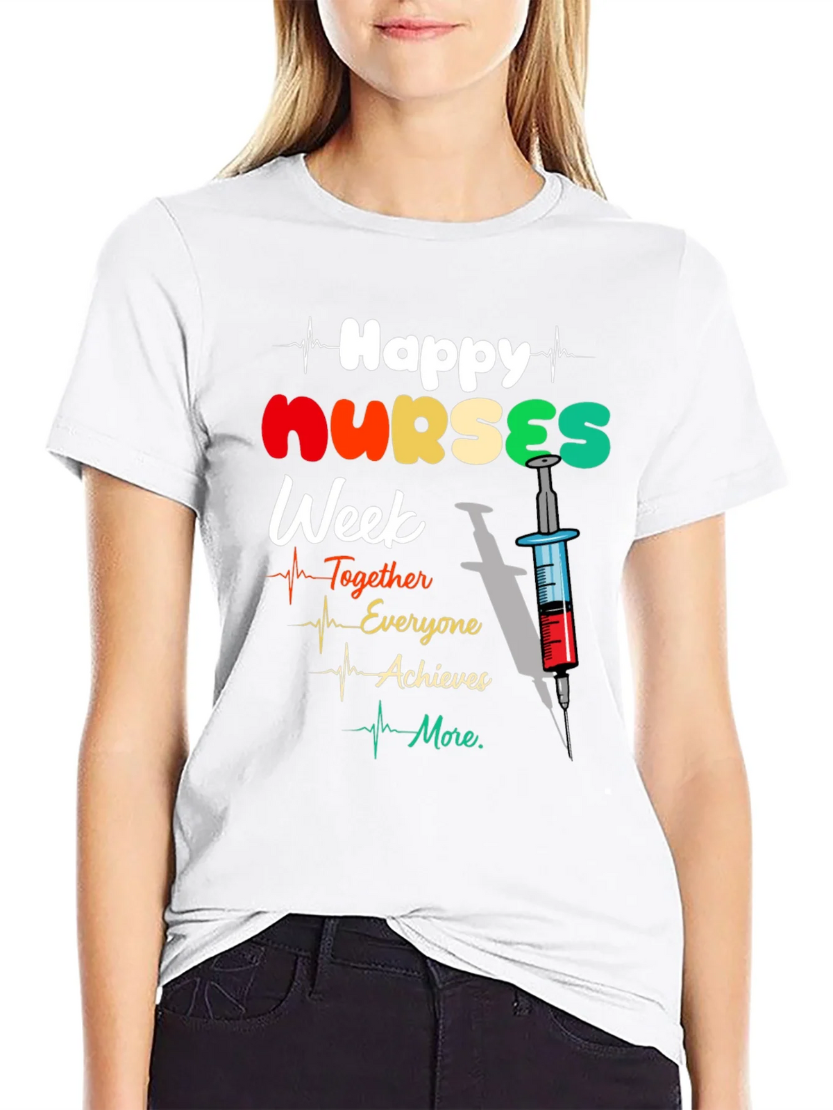 Happy Nurses Week Graphic T-Shirt product image 8