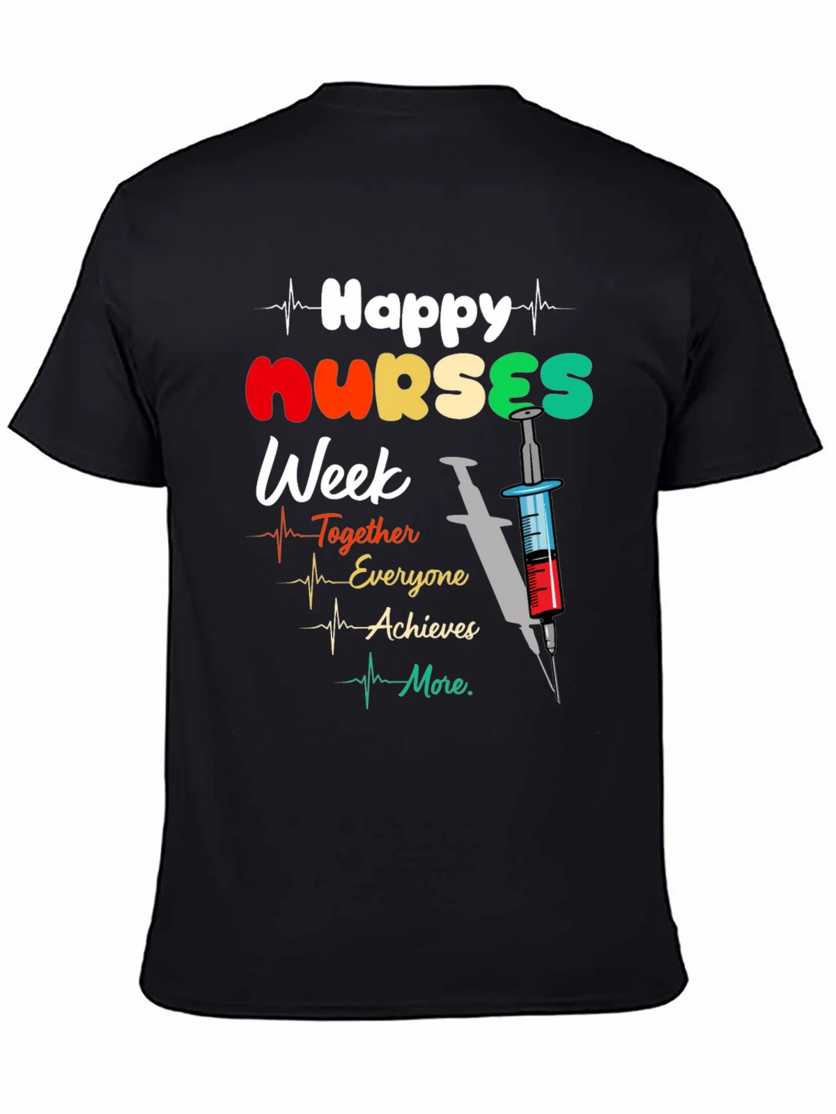 Happy Nurses Week Graphic T-Shirt product image 4