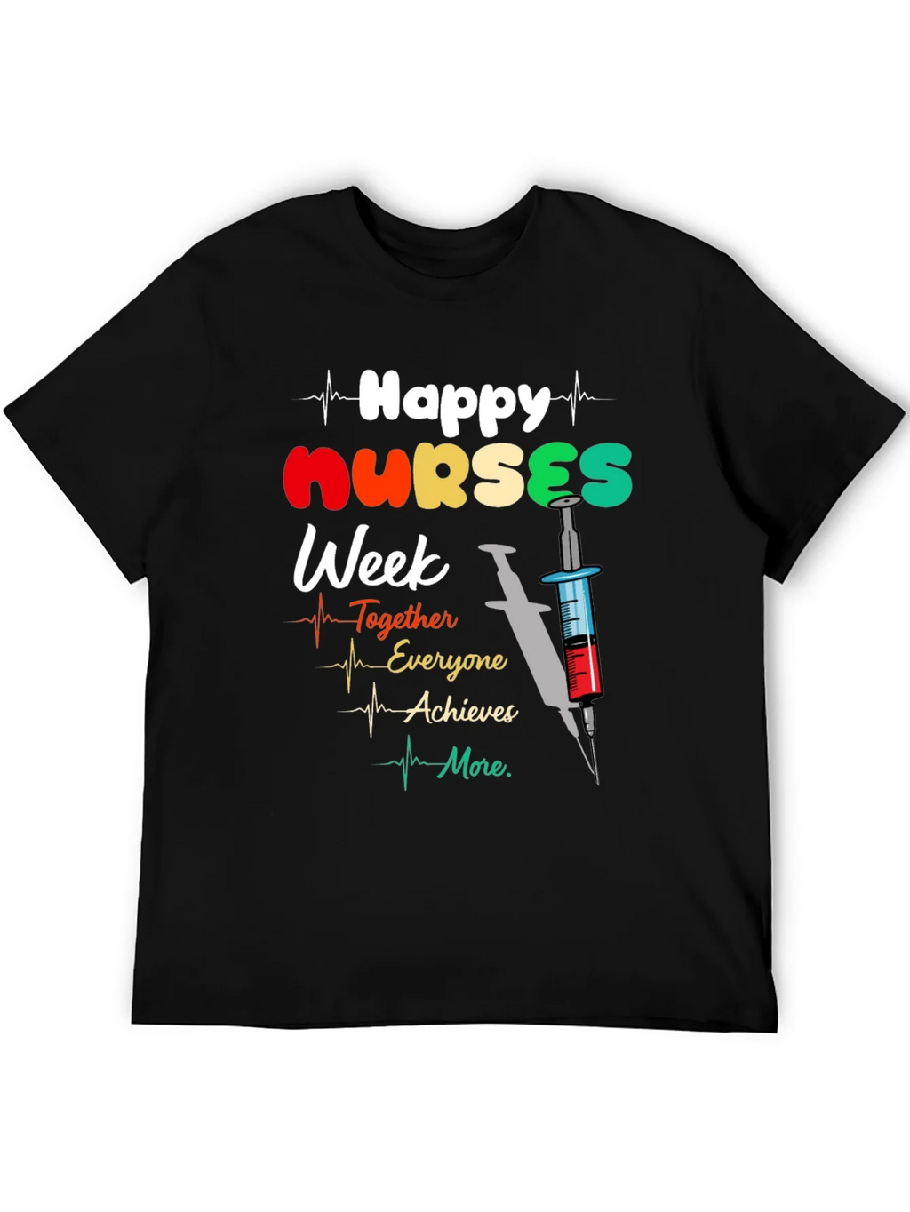 Happy Nurses Week Graphic T-Shirt product image 5