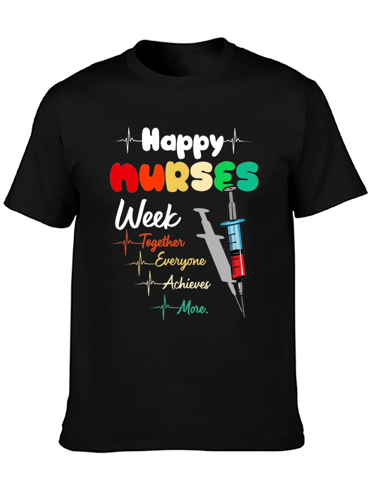 Happy Nurses Week Graphic T-Shirt product image 3