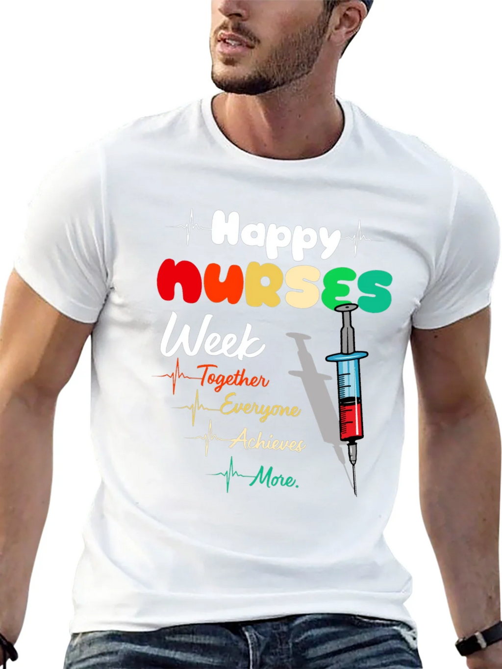 Happy Nurses Week Graphic T-Shirt product image 12