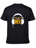 PartyDutch In The Mix T-Shirt - Black Cotton Graphic Tee product image 1