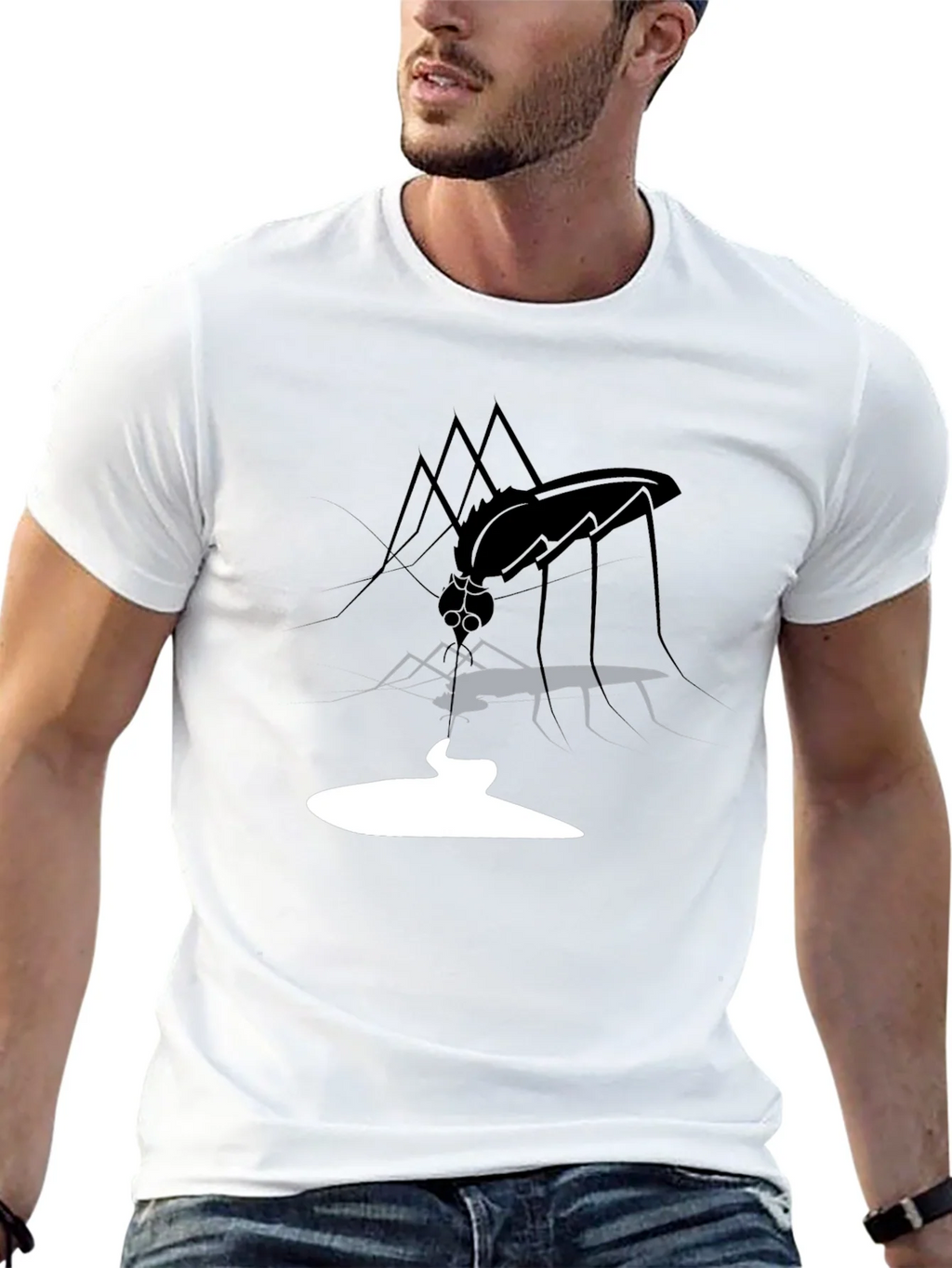 Mosquito Graphic Tee - Black Casual Shirt product image 10