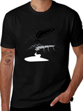 Mosquito Graphic Tee - Black Casual Shirt product image 1