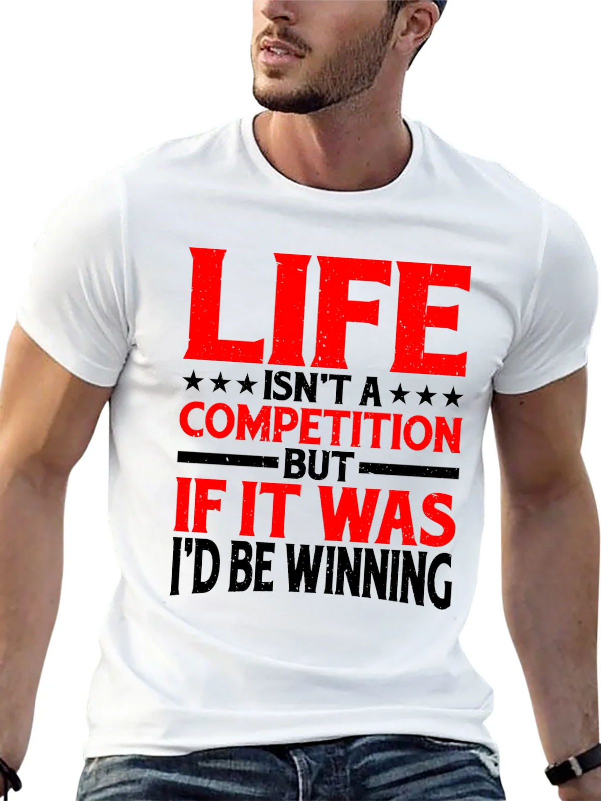 Life Isnt a Competition Graphic T-Shirt product image 12