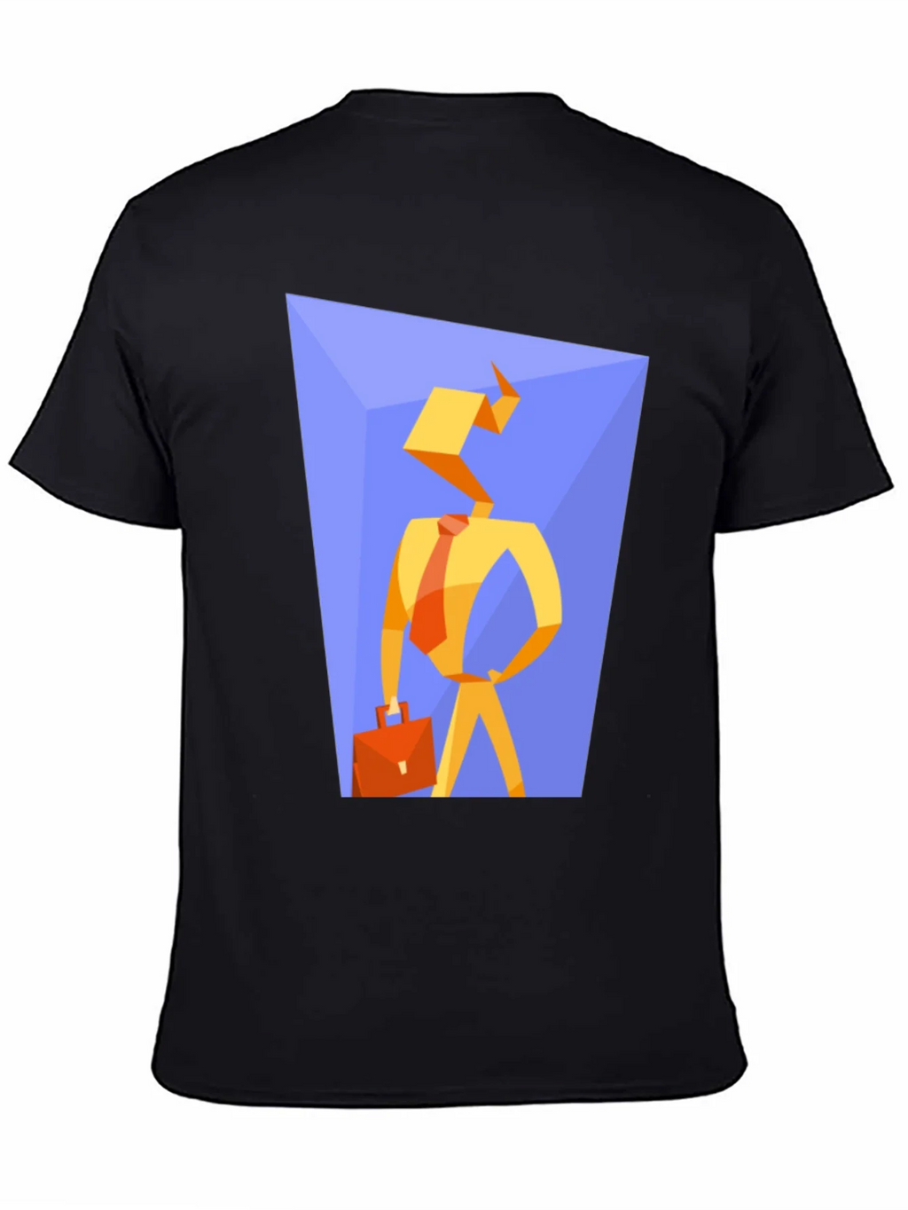 Abstract Businessman Graphic Tee product image 4