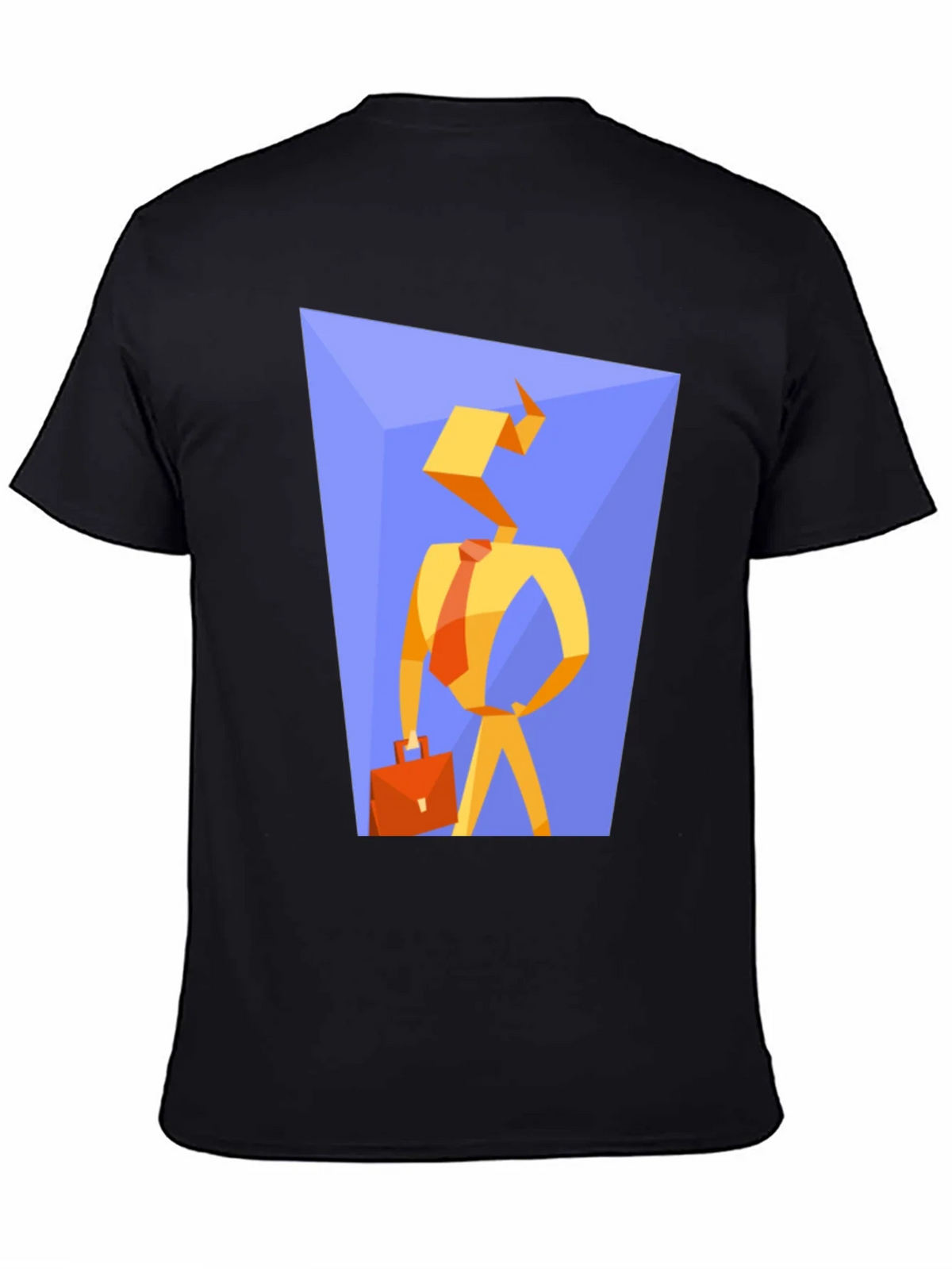 Abstract Businessman Graphic Tee product image 4